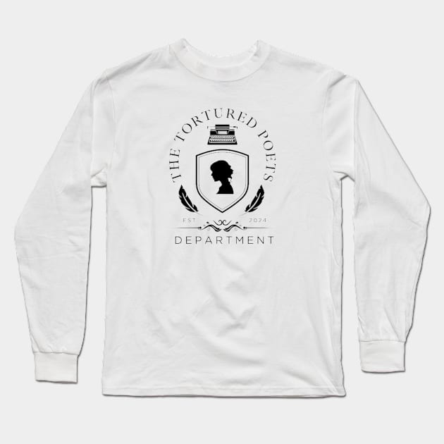 Taylor Swift The Tortured Poets Department Long Sleeve T-Shirt by Cun-Tees!